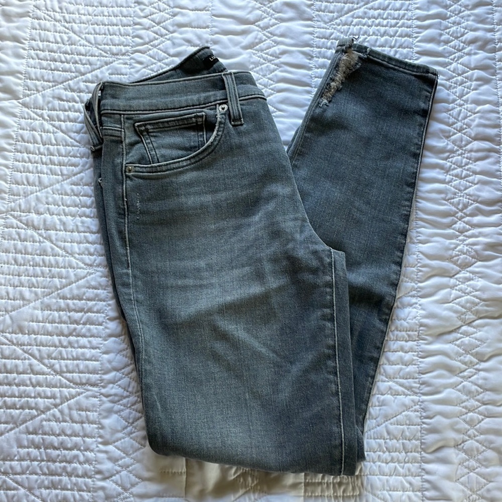 Lucky Brand Ava Mid Rise Ankle Jeans
